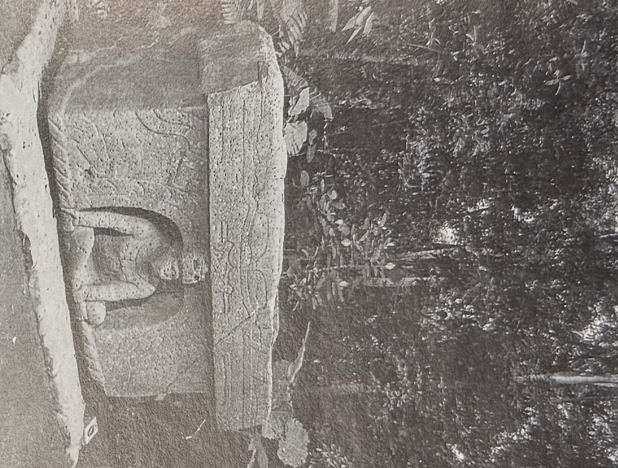 La Venta Stela 3, carved narrative relief